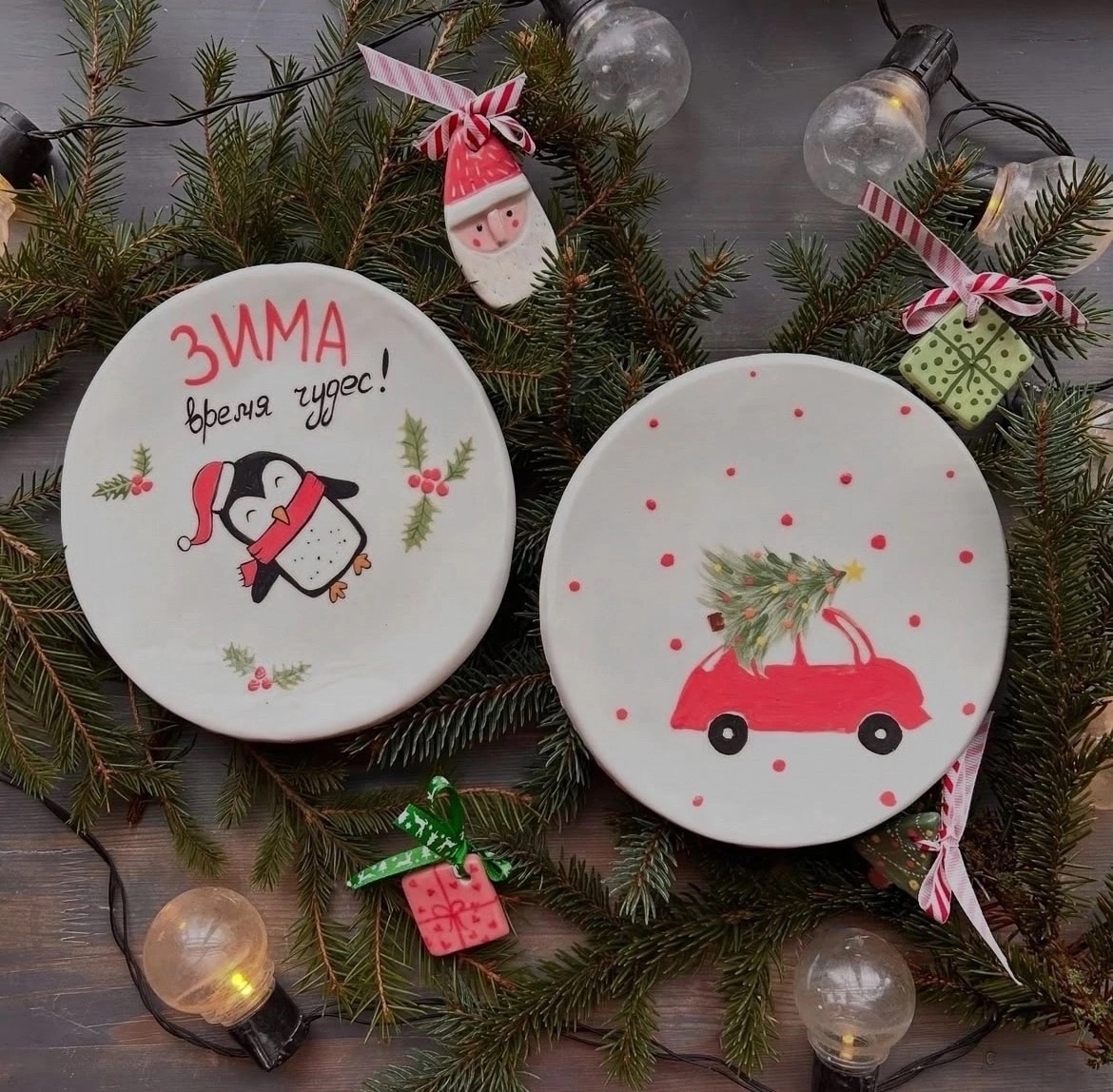 Тарелки с росписью 4+ фото 2